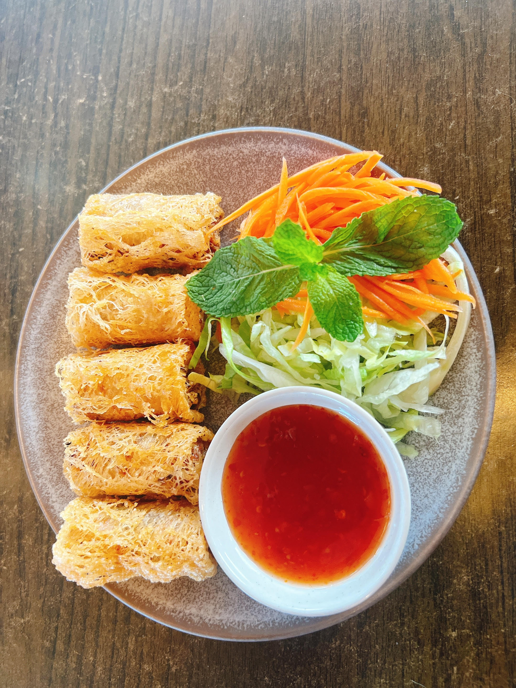 Netted Spring Rolls